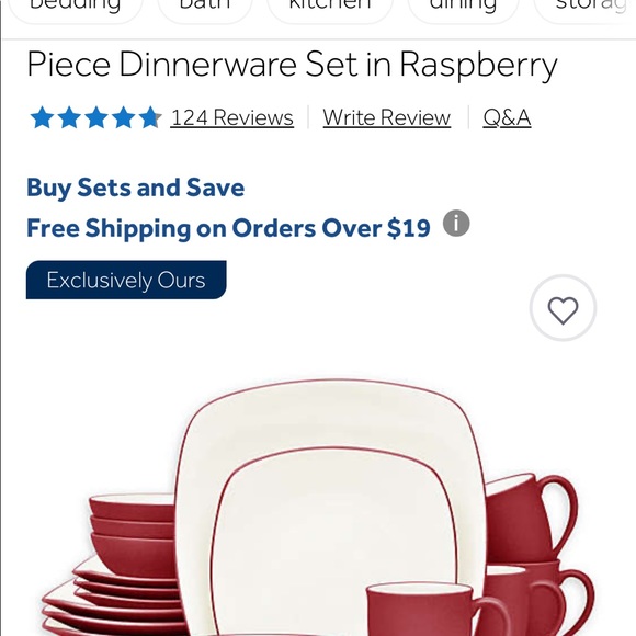 4 Piece Place Setting x 6